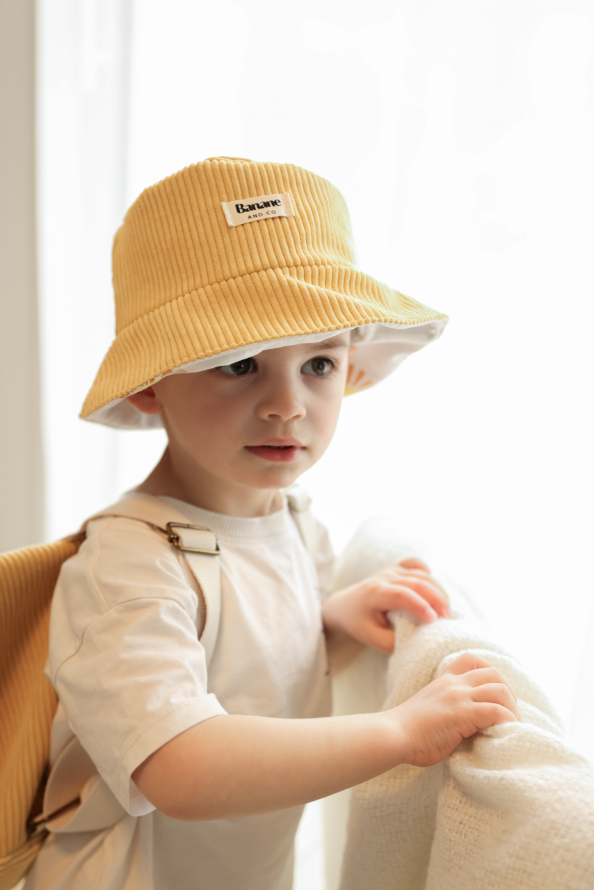 Bob enfant réversible velours et coton