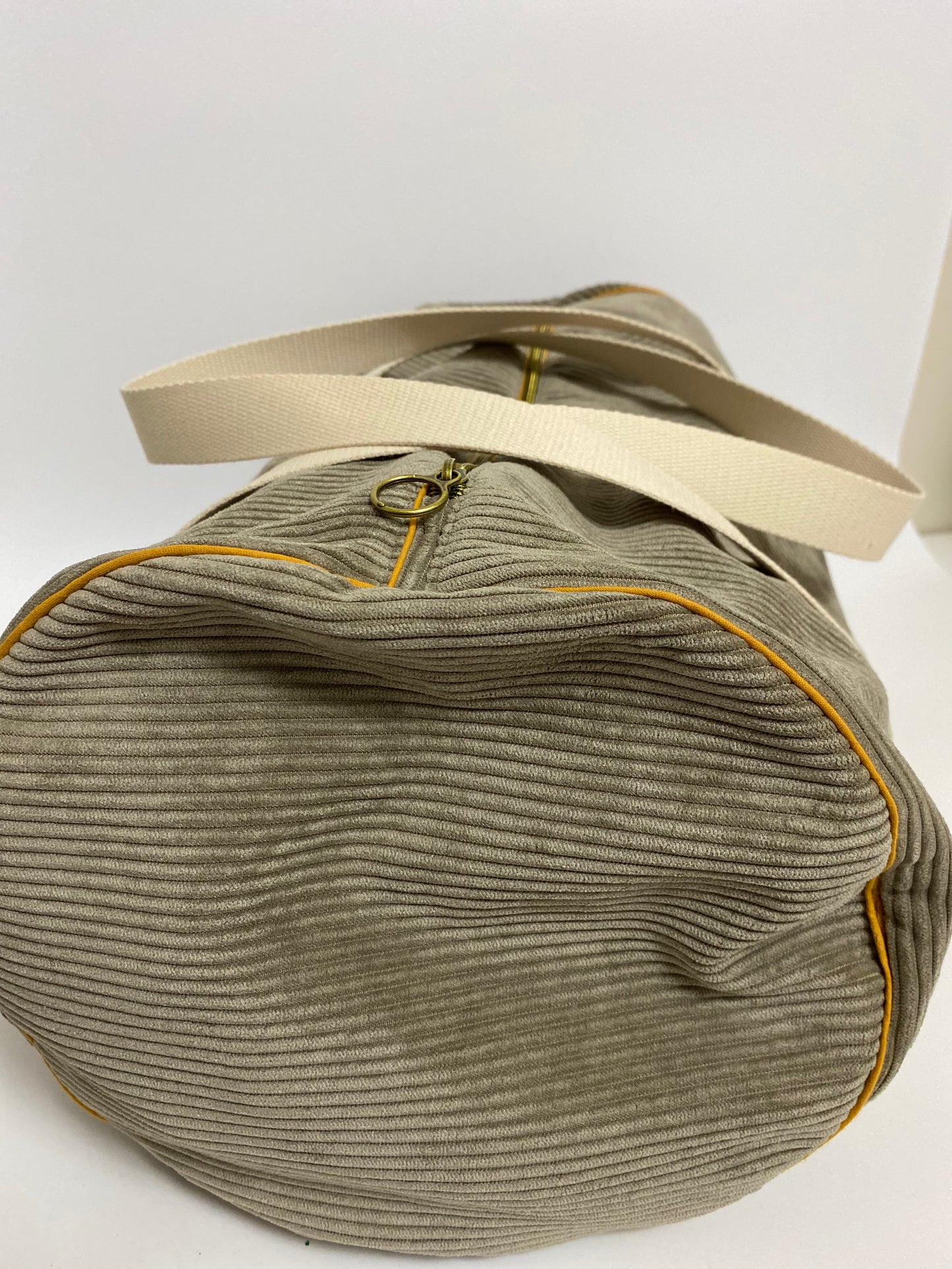 Sac polochon ou sport en velours