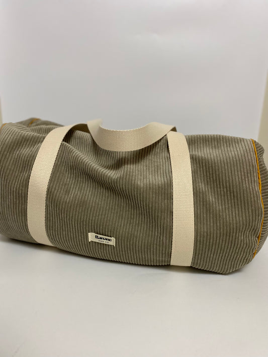 Sac polochon ou sport en velours