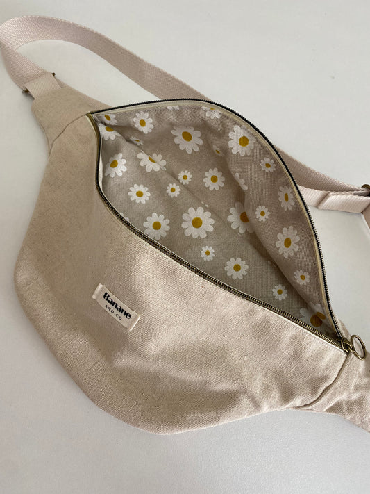 Sac banane en lin